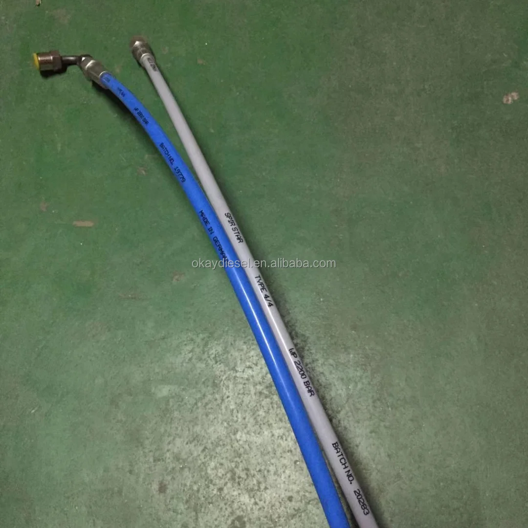 High pressure diesel injection pipe imported 2500 Bar common rail pipe ...