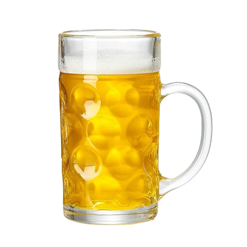 Custom Borosilicate Glass Mug Cup Beer Glasses With Handle For Bar ...