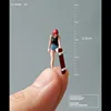 Skateboarding Girl - Red Hair