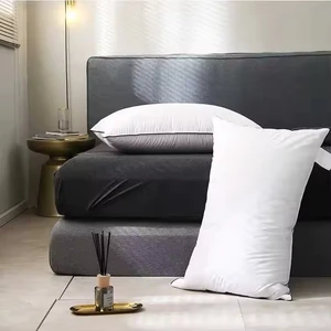 Wholesale Custom 100% Cotton 30% Goose Down 70% Feather Goose Down Home Decor Bed Baby Sleeping Neck Pillows