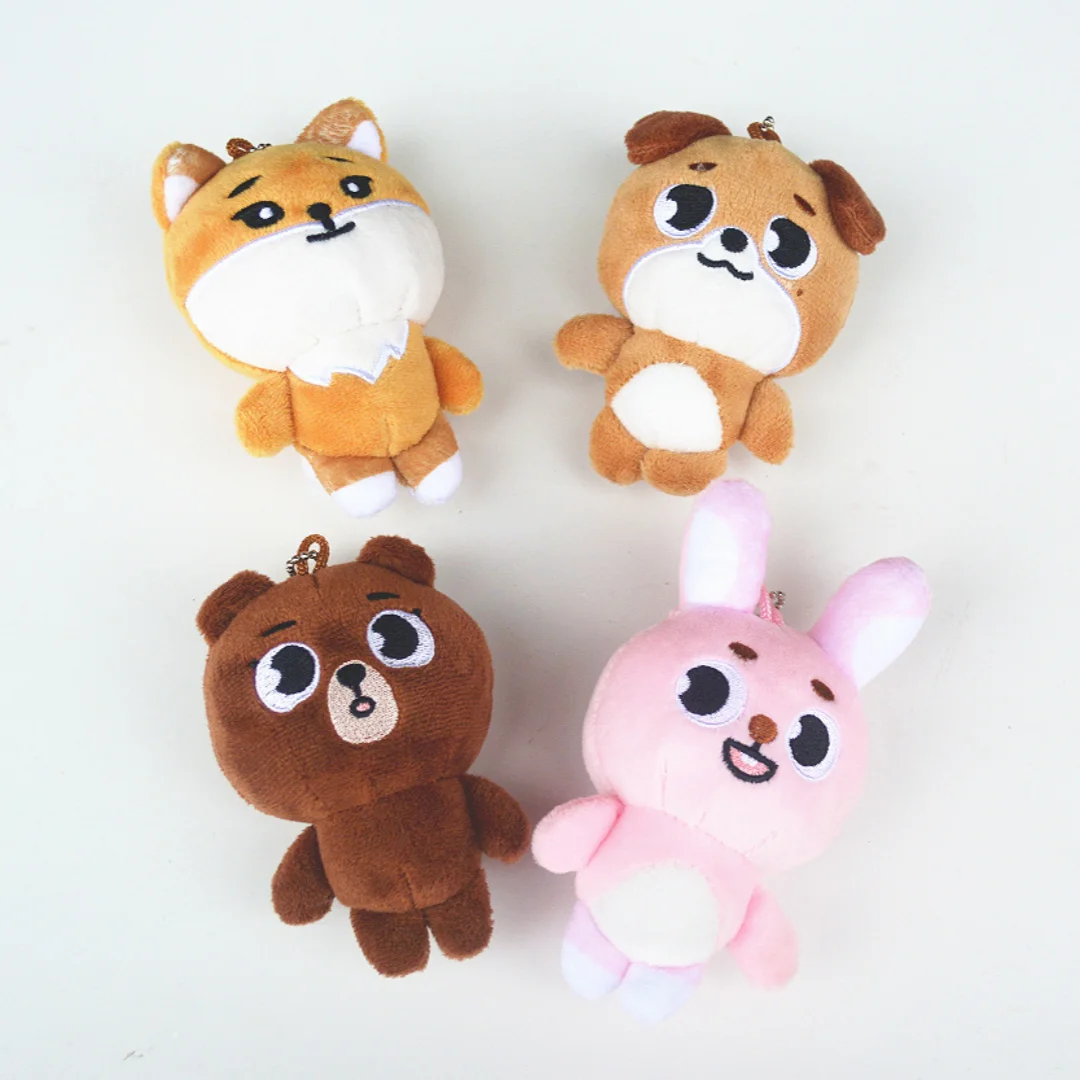 KPOP DAY6 Cartoon Cute Doll Keychains - High Quality Plush