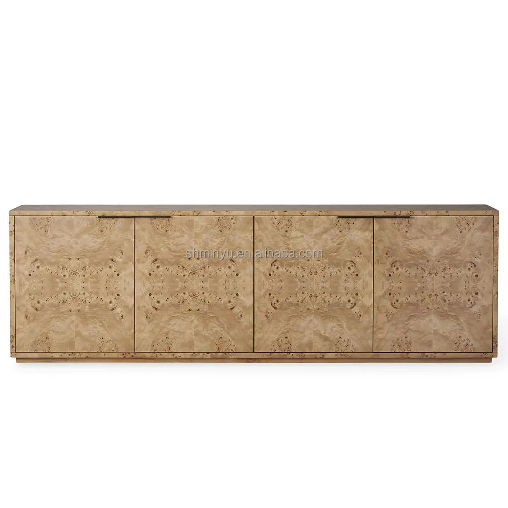 Four door wood sideboard