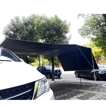 2024 Factory Price  3*6M Car Side Awning Wall 4x4 Off-Road Sunproof Rainproof  Waterproof  Outdoor Camping Awns 2PCS/1Set