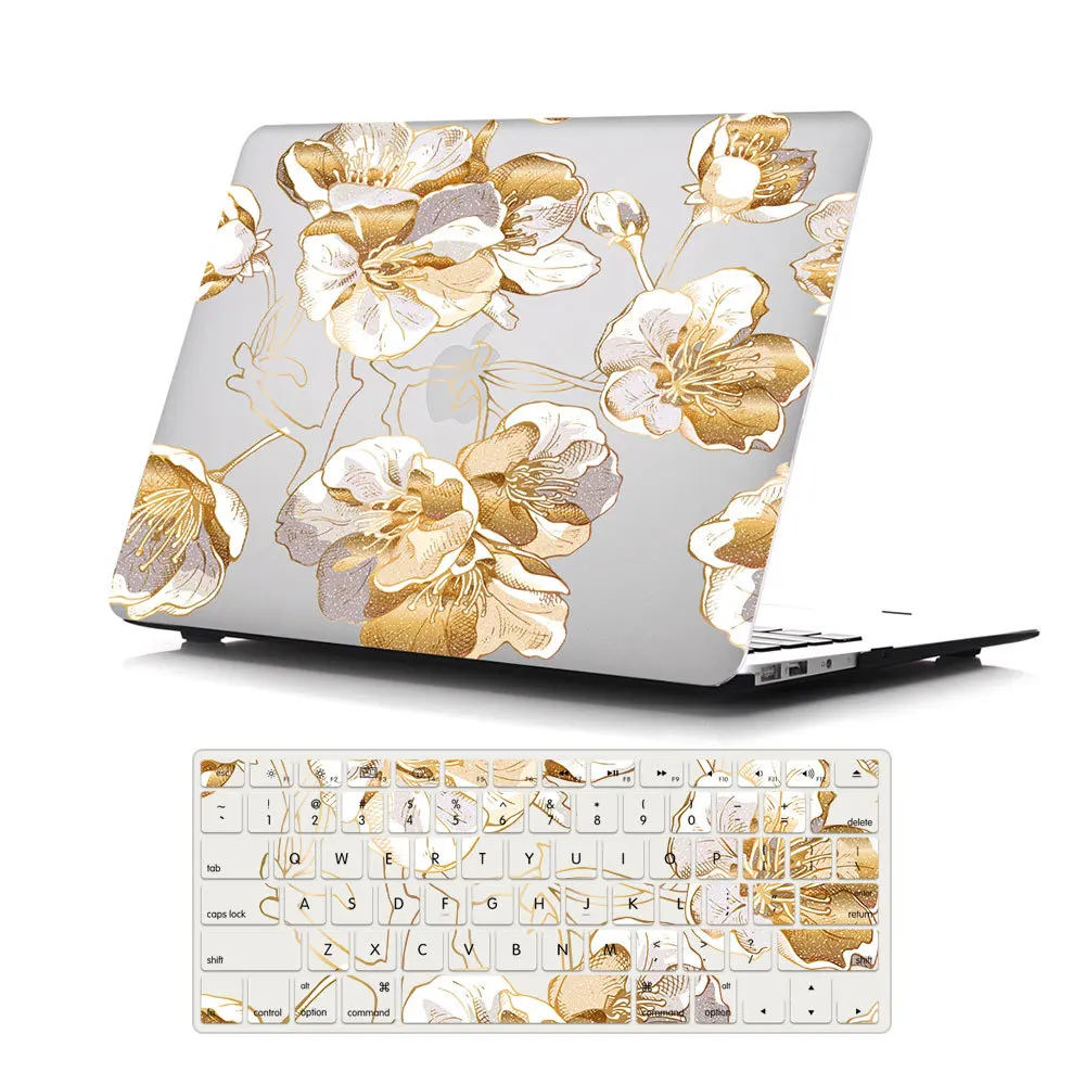 Colorful Painting Computer Cases For Macbook Air 13.3 with Touch Bar Hard Laptop Covers For Macbook 13.3 Pro 2020 Retina