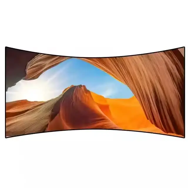 Hot Sale Flexible Film Screen P4 HD Bendable Led Outdoor LED Flexible Display for Glass Window Advertising Atemid