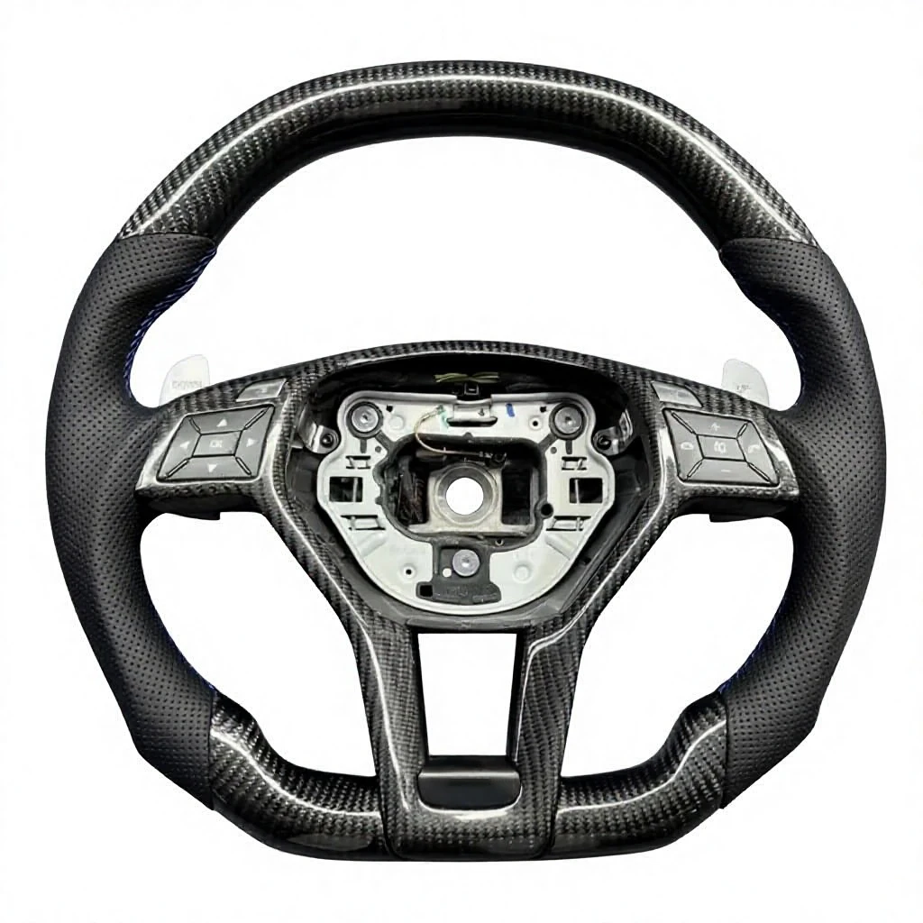 carbon-fiber-sport-steering-wheel-mercedes-benz-e-class-1