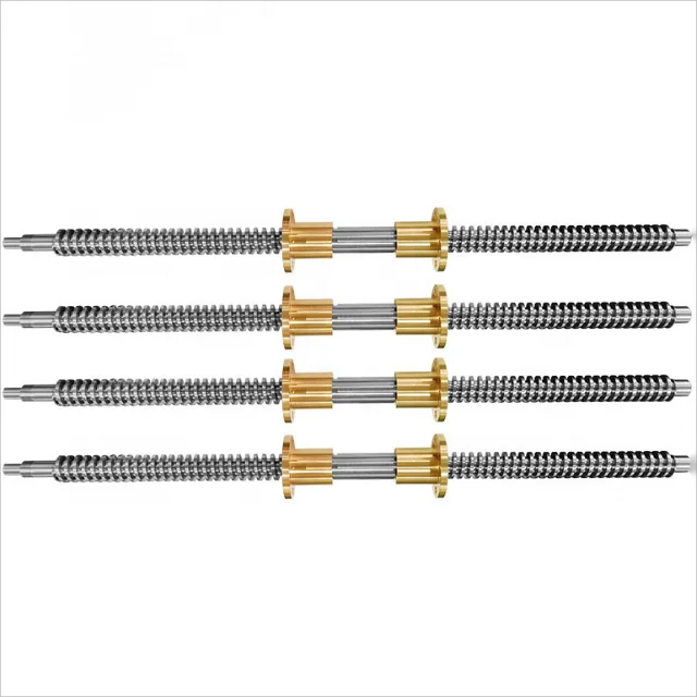 Brass Nut Tr18x2 Tr18x4 Tr18x8 Tr18x16 Tr18x18 Tr18x24 Tr18x25 Tr18x40 Tr18x60 Right and Left Hand High Precision Lead Screw
