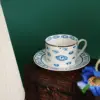 Eyes cup and saucer