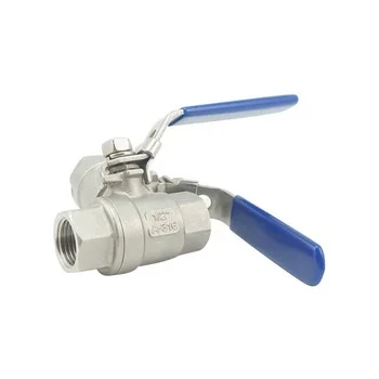 1/2" -4" ss 316/ 304 2 pc cf8m 1000 Wog SS Valve Stainless Steel Two Piece Ball Valve For 