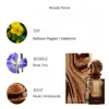 Woody floral scent