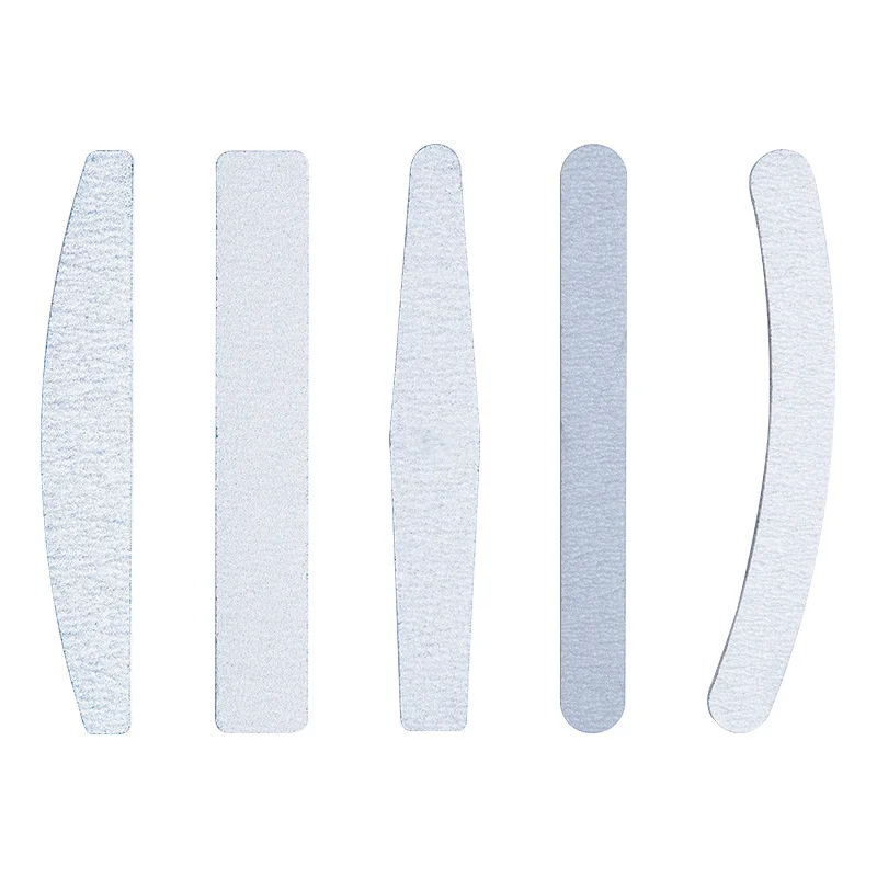 Wholesale Nail Files Custom Logo 100/180 150 240 1000 Grit Double Side Oem Zebra Cheapest Price