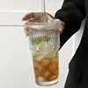 Cup with Lid and Straw