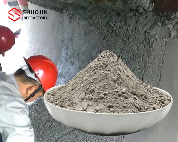 High Quality Customized High Alumina Low Cement Castable Refractory MgO Powder Material