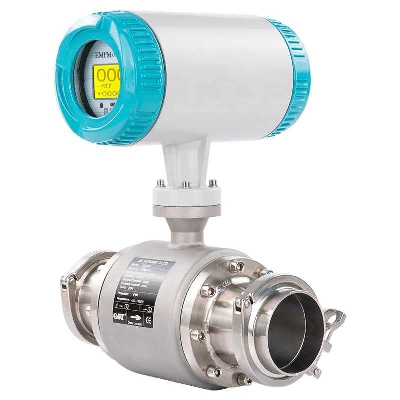 Digital Modbus Mini Water Flow Meter Liquid Control Pipeline Water Pump Pool Glue 2 4 8 Inch Electromagnetic Magnetic Flowmeter