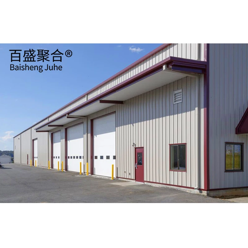 Metal Structure Storage Kits Light Weight Steel Frame Garage Modern Warehouse Loft Steel Warehouse Building