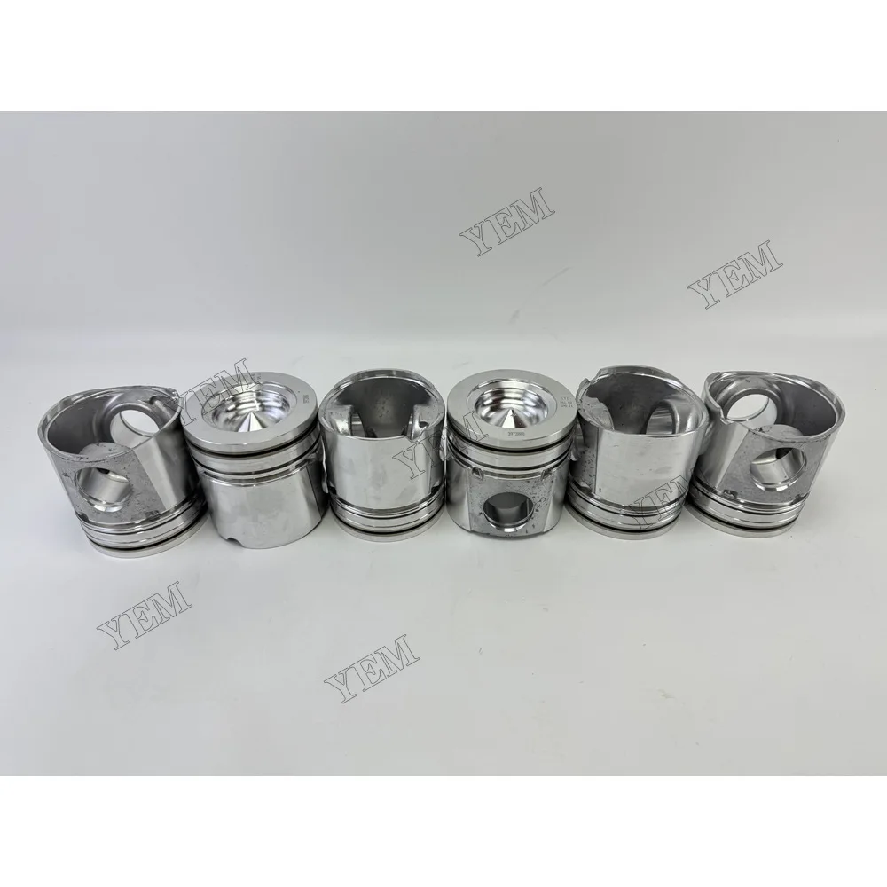 For ISBE Piston With Pin and Circlip 3972880 Diesel Engine Parts 2