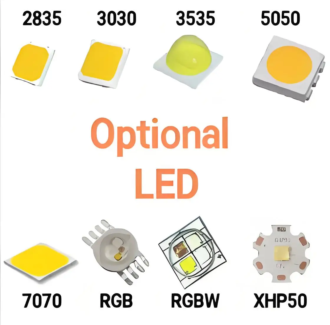 Custom Round Ring Black White Surface Ac 110v 220v Dc 12v 24v 36v 48v Led Pcb