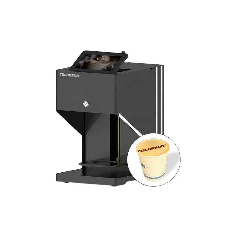 Cappuccino Latte Coffee Printer machine - Rainbowdgt