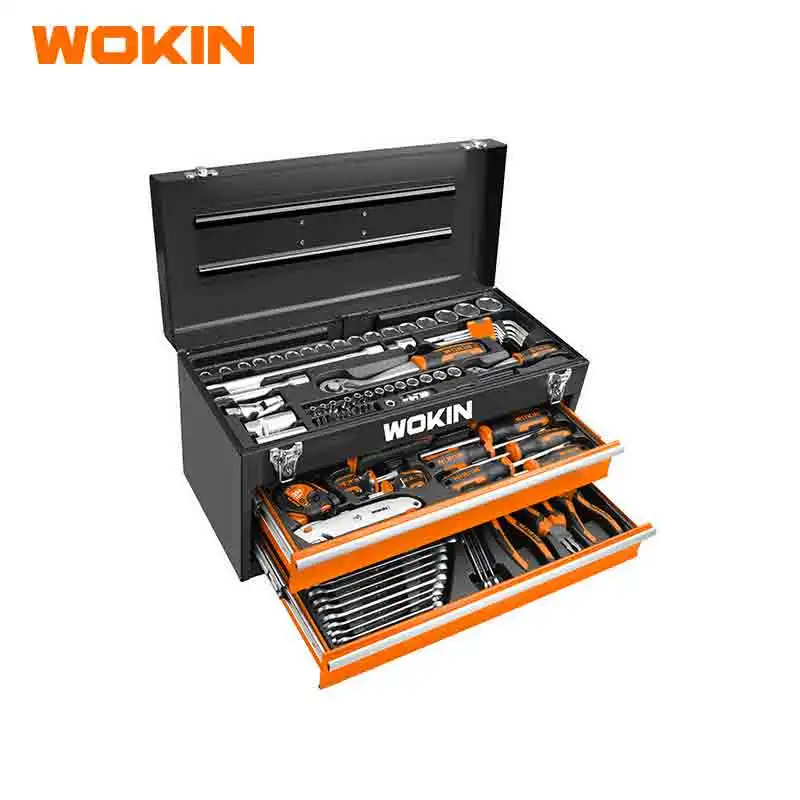 WOKIN 901098 Tools and Hardware 98pcs Chest Tool Set