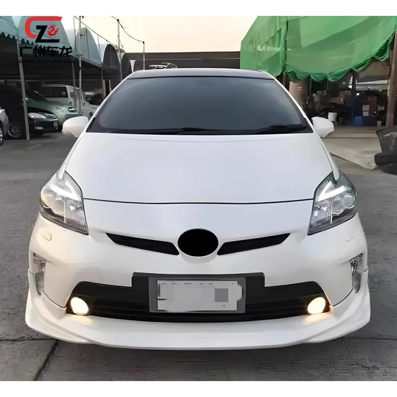 2014 prius c lip kit For Toyota 2008-2014 Front Bumper Diffuser Bodykit Spoiler Abs Plastic Material Car Parts 2010-2012 Toyota Prius Front Bumper