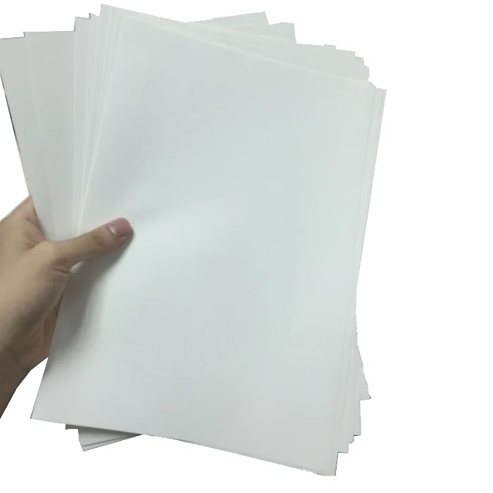 Chuangixnjia Customized Shape Design Eco Friendly Bio Card Teslin Paper Card  for Id Card