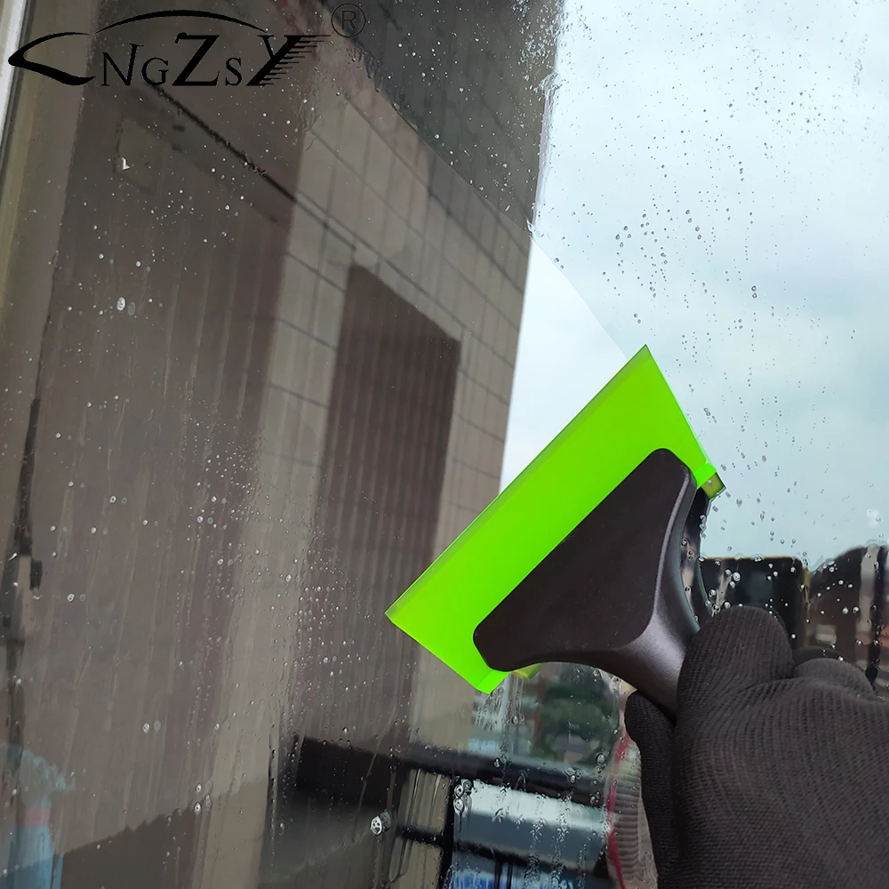 Rubber Blade Handled Squeegee Car Wash Tinting Window Cleaning