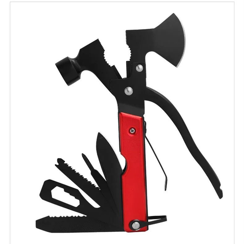 Pocket Hatchet Saw Hammer Pliers Screwdrivers Multitool Camping Accessories Axe Survival Gear Cool Gadgets for Hiking Hunting 6 Pocket Hatchet Saw Hammer Pliers Screwdrivers Multitool Camping Accessories Axe Survival Gear Cool Gadgets for Hiking Hunting - Image 6