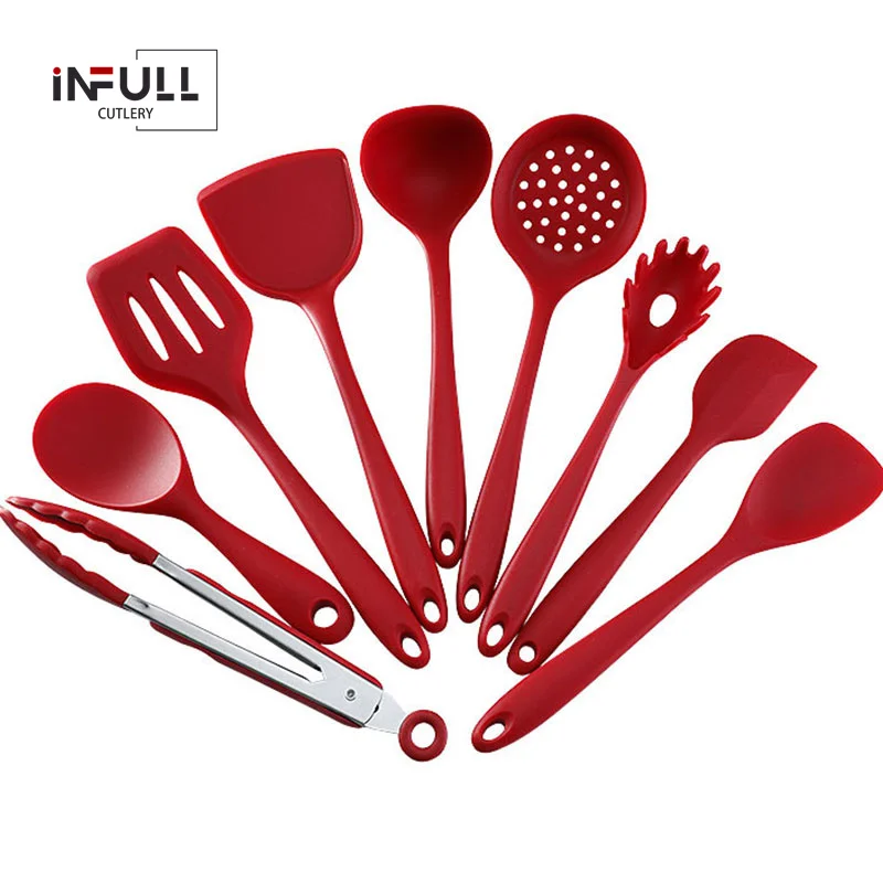 Zhang Xiaoquan 9 Pcs Nylon Cooking Kitchen utensil Set