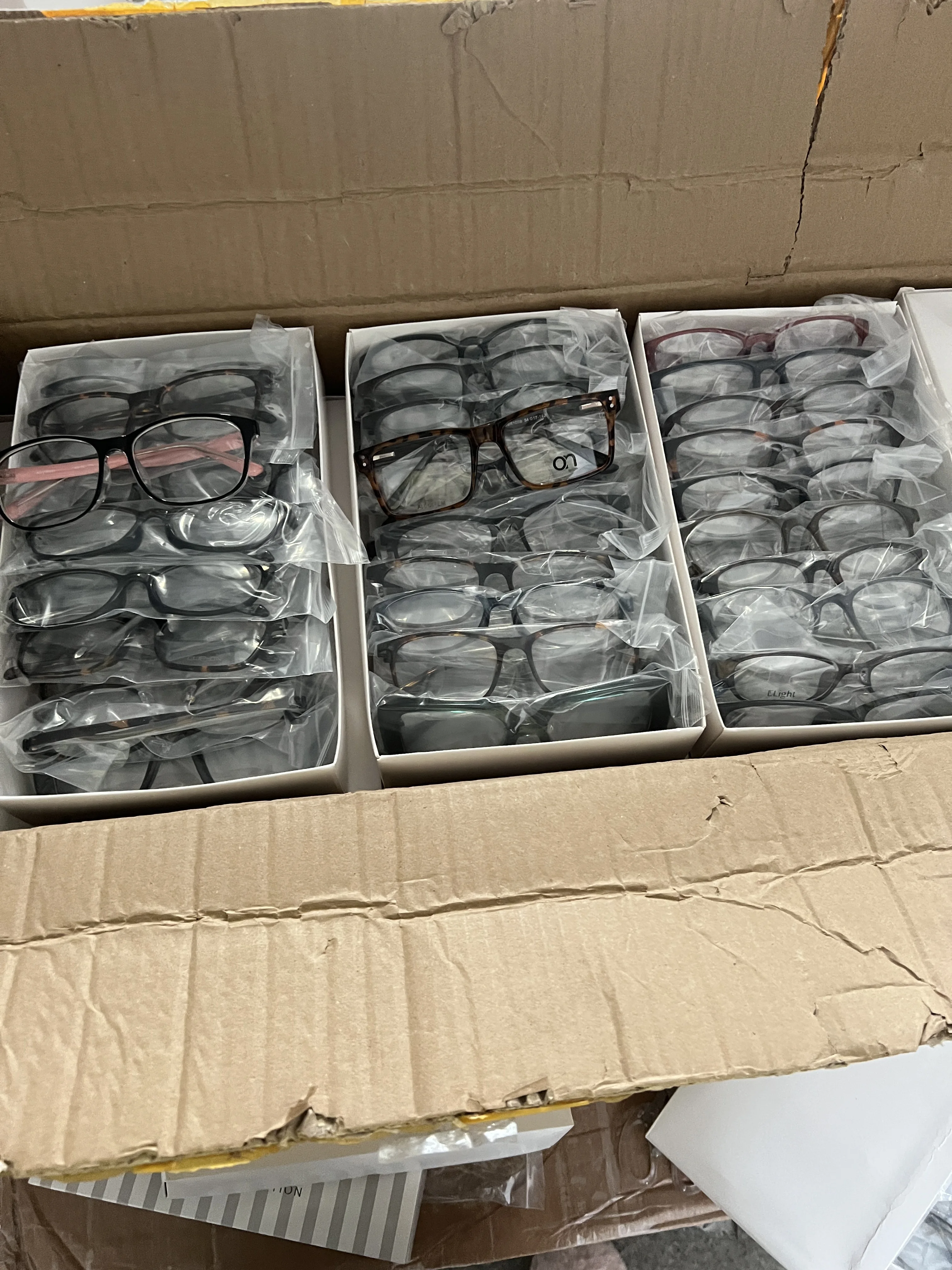 2023 New Stock Clearance Assorted Eyeglass Frames High Quality Tr Metal ...