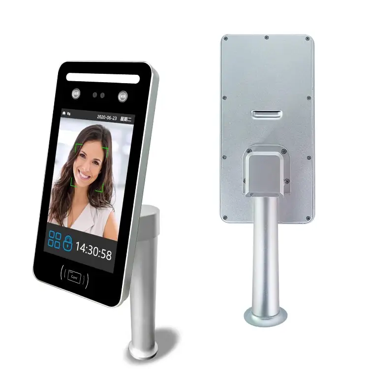 TIMMY 8 Inch Time Attendance Device Web Based Access Control Facial Recognition Terminal