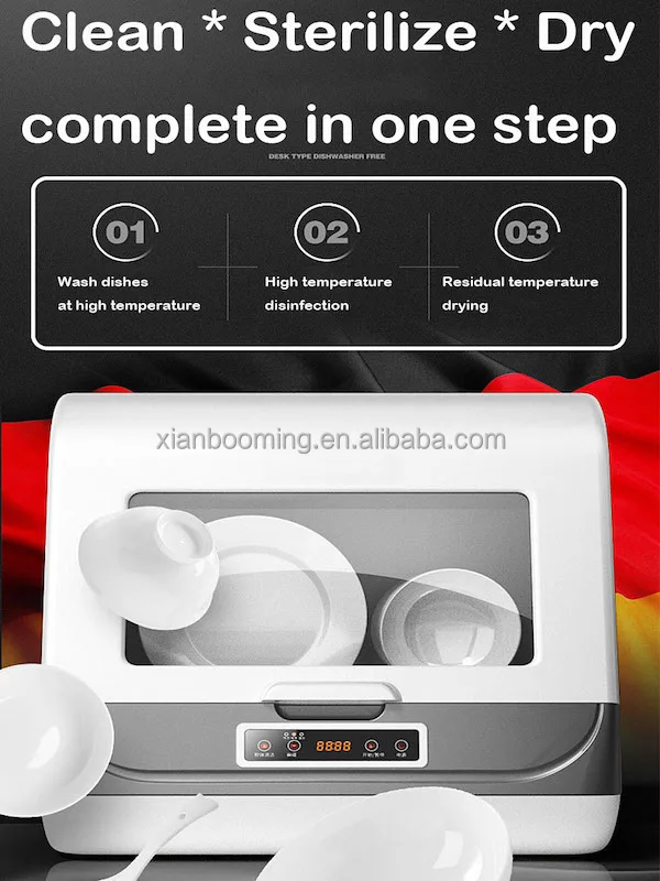 Booming Wholesale Price Dishwasher Home Appliances 6 Sets Dishwasher