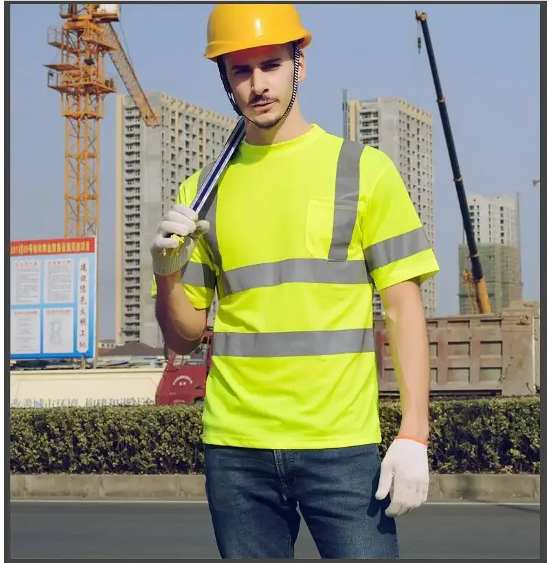 Hivis Jacket Pants Shirt Construction Site Working Clothes Worker Coveralls Workwear Uniforms Suits