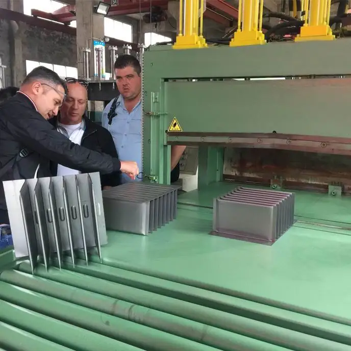 Transformer tank Corrugated Fins Forming Machine Automatic Corrugated Fins Making Machine for Oil Transformer