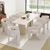 Lino beige; Schienale aperto