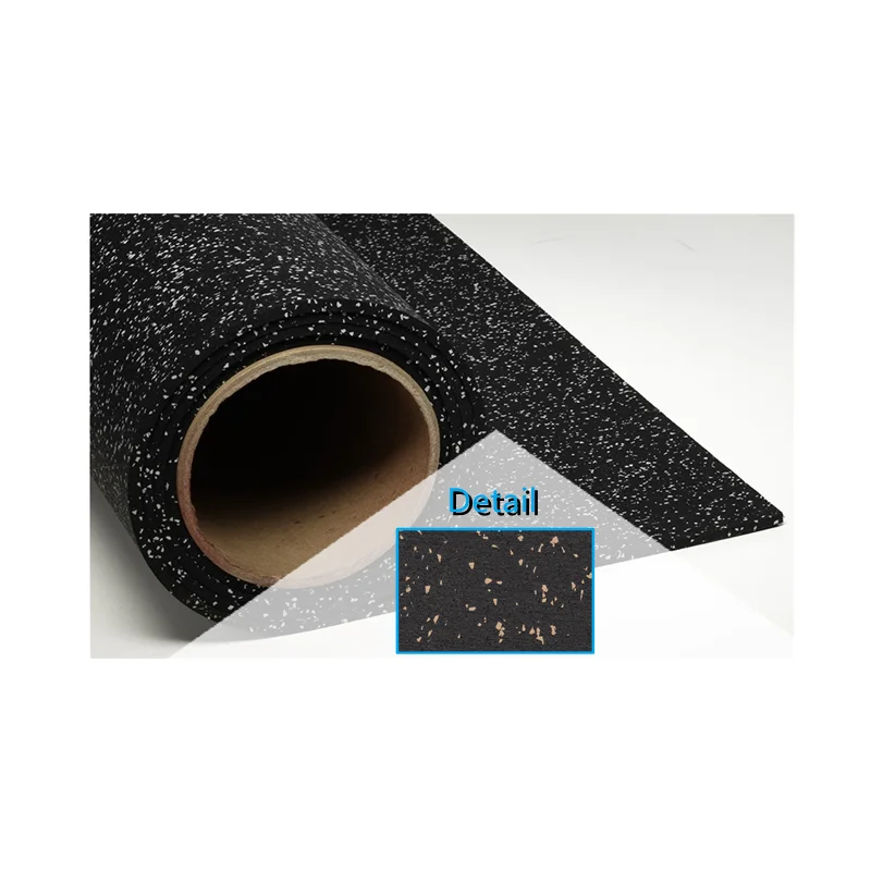 8 mm dikke rubberen rol binnen Home Gym rubberen vloeren Antislip rubberen tegelvloeren buiten