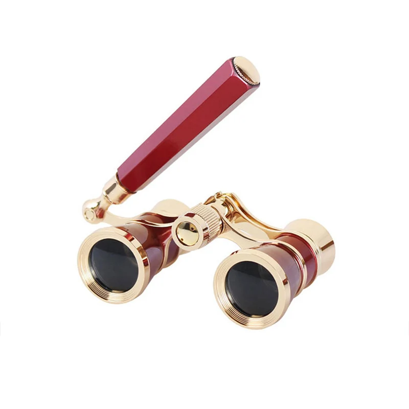 Retro Mini Portable Binoculars with Handle supplier