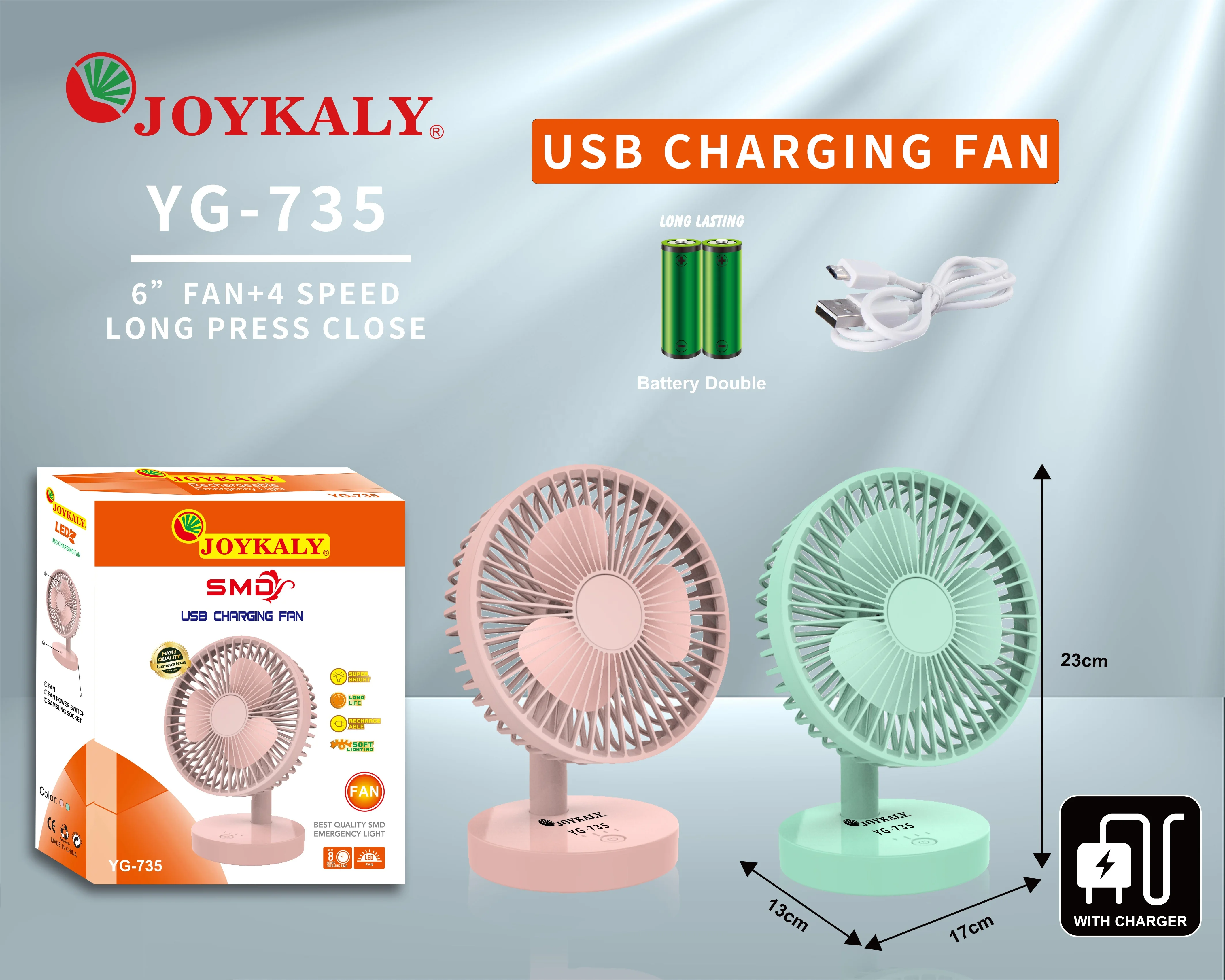 Wholesale New Arrivals Hot USB Portable 6 Inch Rechargeable Cooling Fan From m.alibaba.com