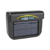 Large panel exhaust fan black