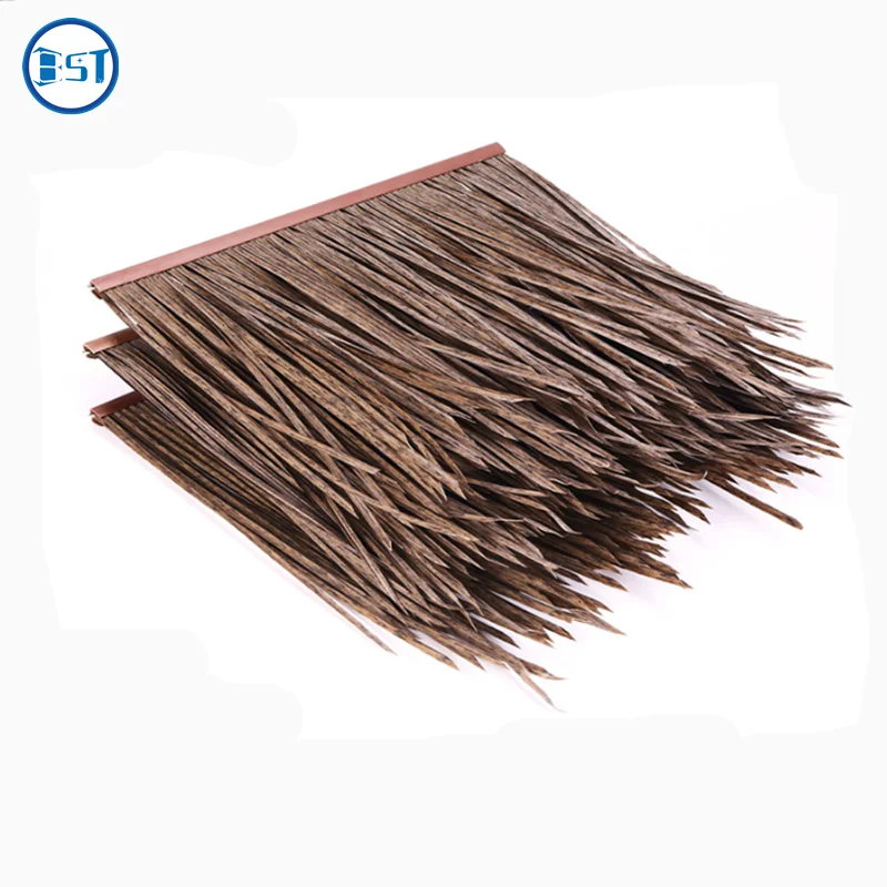 Ветростойкий и огнестойкий пластиковый пальмовый синтетический искусственный соломенный пластик palapa