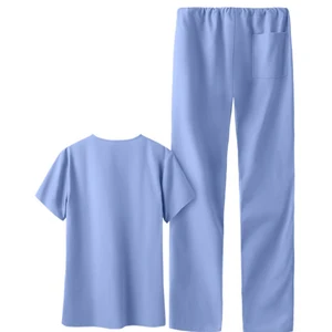 Hot Sale Customized Women's Stretch Medical Nurse Scrubs Fashionable Factory-Made Hospital Uniforms Sets