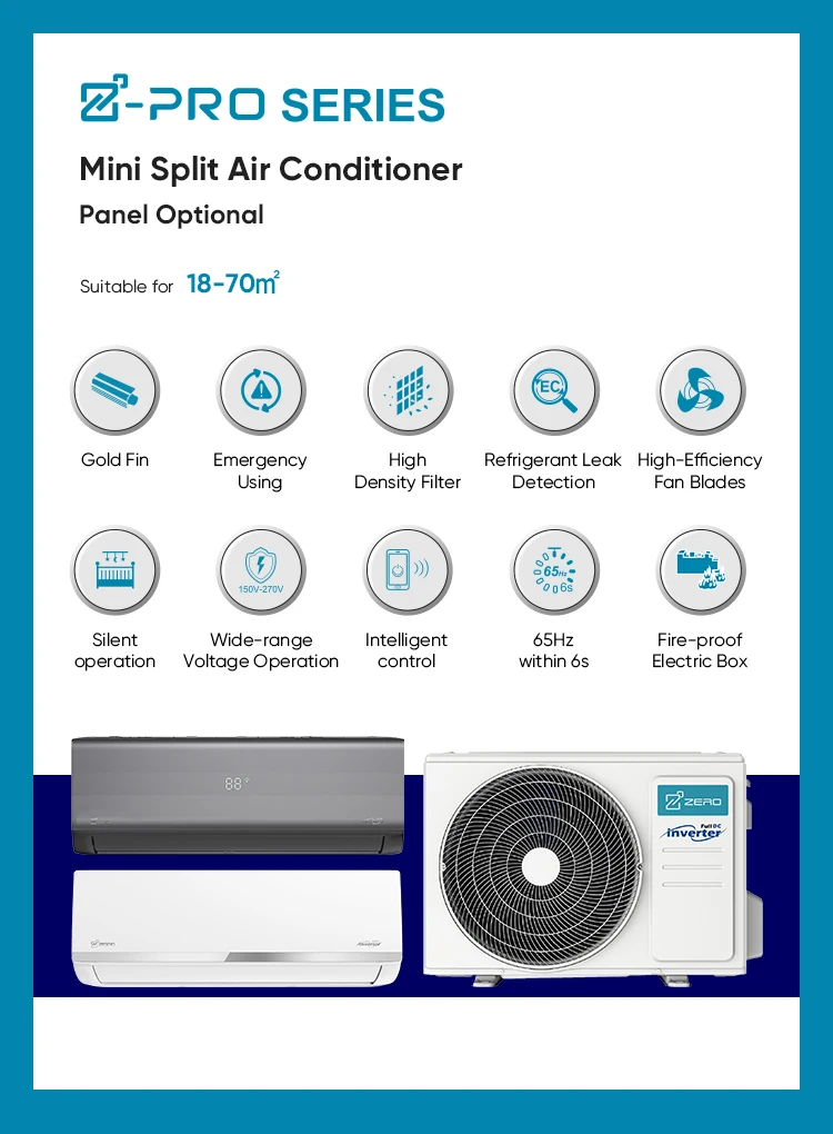 ZERO Brand 12000 Btu AC Inverter - Smart, Efficient Cooling