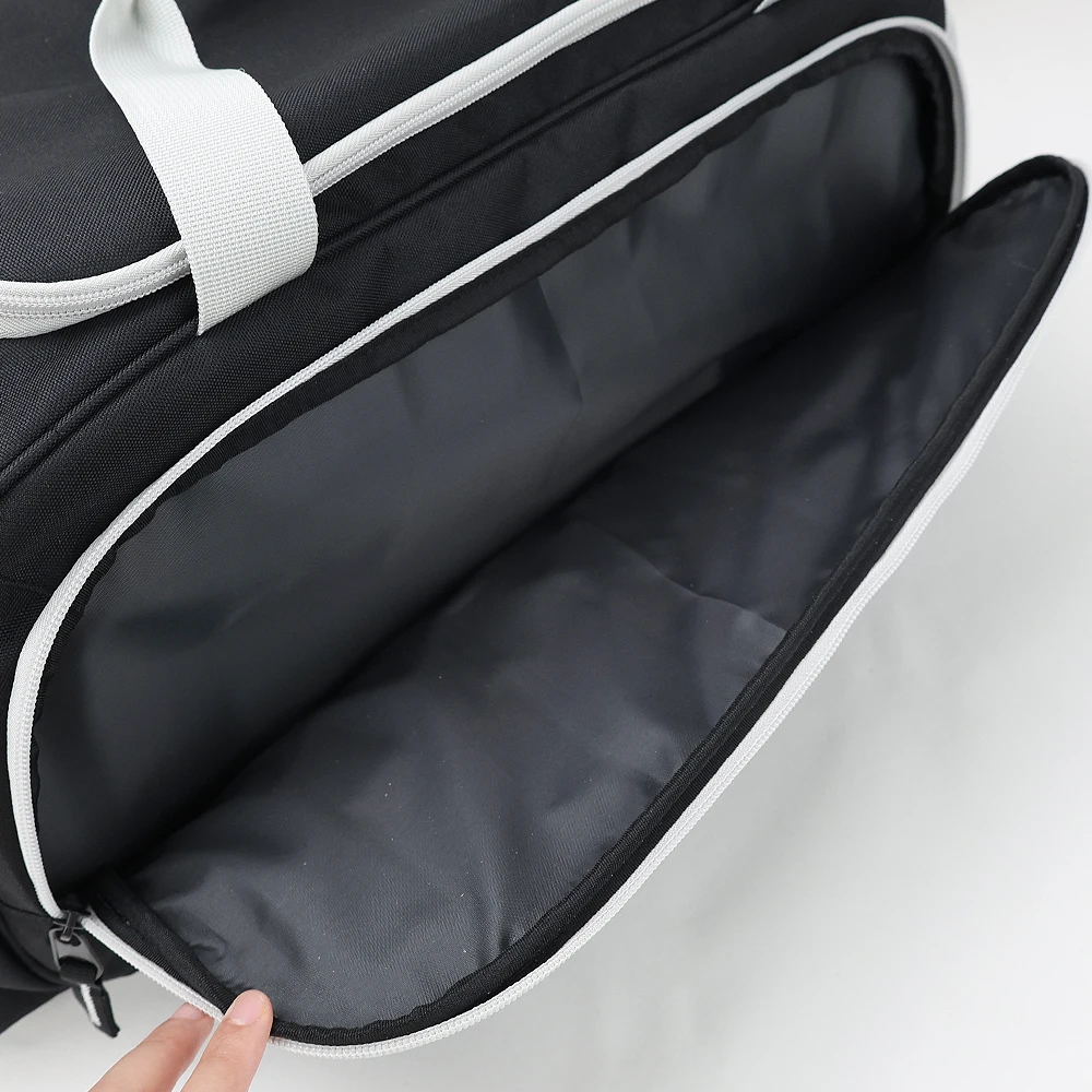 Kopbags Custom Unisex Sports Duffle Bags Fashionable Softback with Nylon Lining Zipper Closure for Basketball Football Travel factory