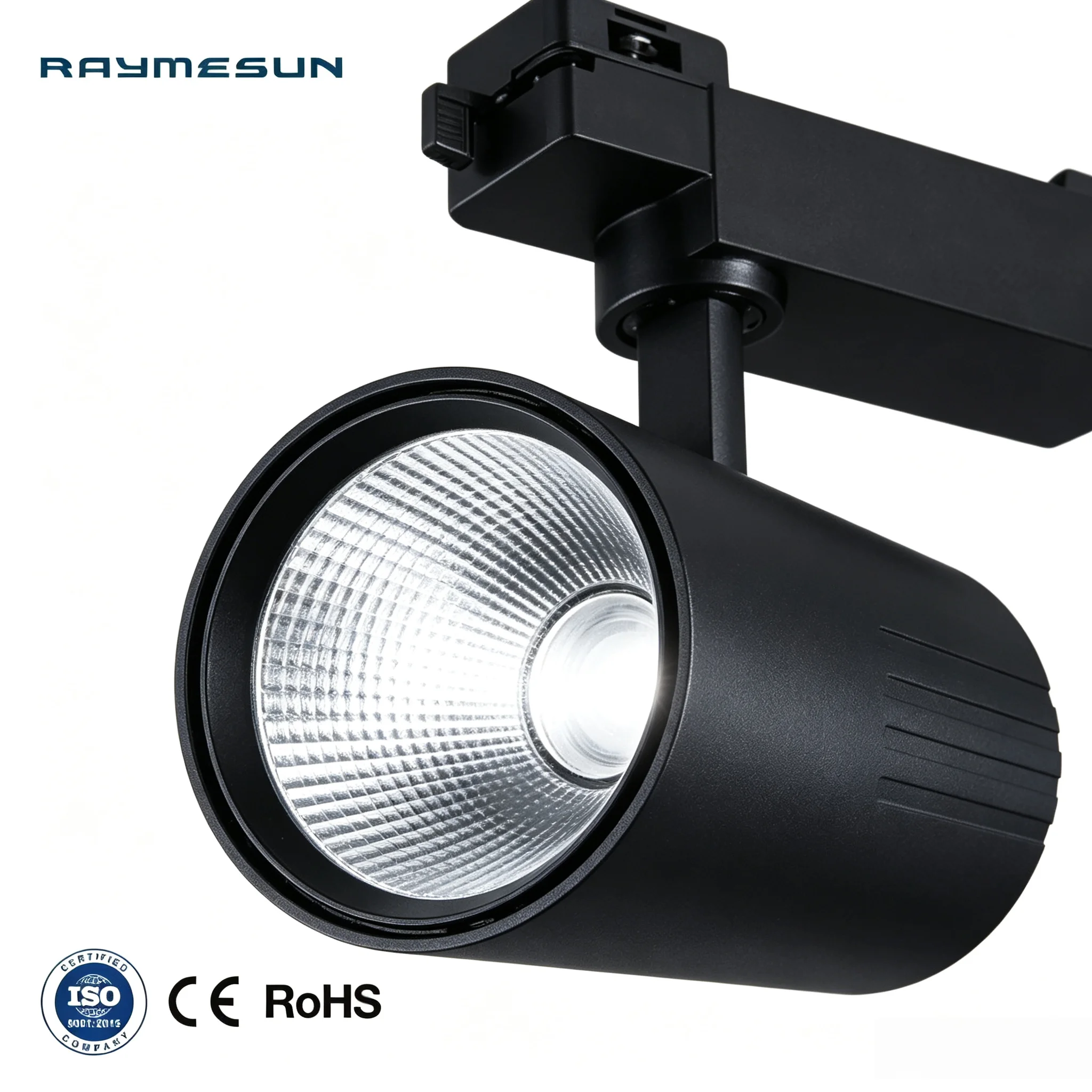 Adjustable Aluminum COB LED Track Spotlight 30/40W 3000-6000K product sample