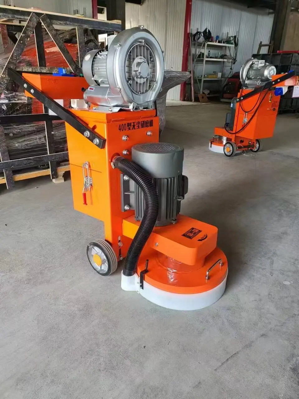 220V/380V電気コンクリートフロアグラインダー4kwコンクリート研磨機