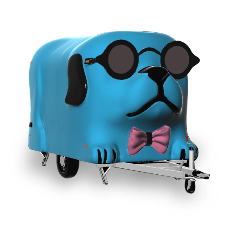 SILANG Street Concession offers customizable removable dog wash trailers