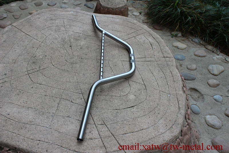 Titanium BMX Bike Handlebar Super Light Customizable Ti BMX Handlebars for Racing & Freestyle Cycling