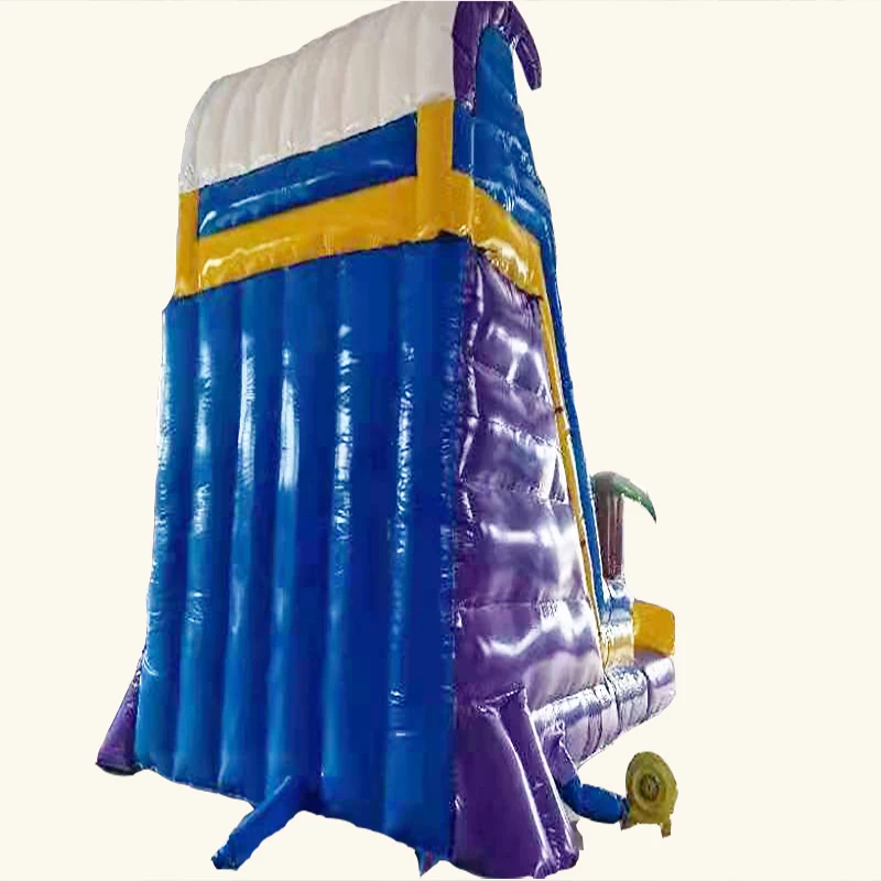 Распродажа, детский надувной прыгающий замок со слайдером, большая надувная горка для наружной крытой игровой площадки