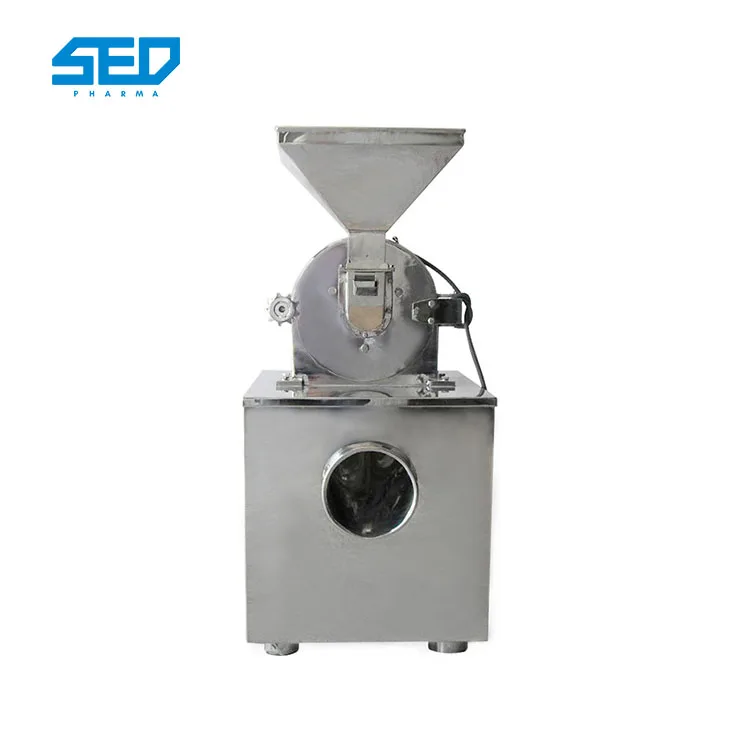 Automatic Corn Pulverizer Machine Electrical Grinder Dry Okra Turmeric Maize Chilli Spice Grinding Machine