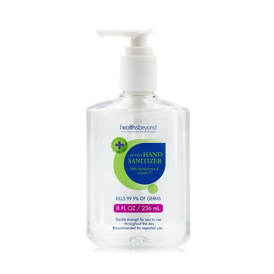 Healthandbeyond 59ml 118ml 236ml0.9gcustomized All Natural Hand Sanitizer for Hospital Use Wash-free Hand Sanitizers