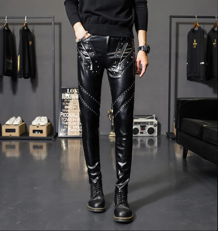 Buy Mens Leather Pants Online In India  Etsy India